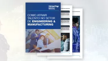 Capa de um relatório sobre engenharia e manufatura.