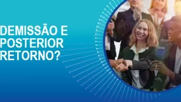 Texto: Demissão e posterior retorno? Pessoas apertando mãos.