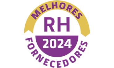 Logotipo com o texto 'Melhores 2024' em destaque.